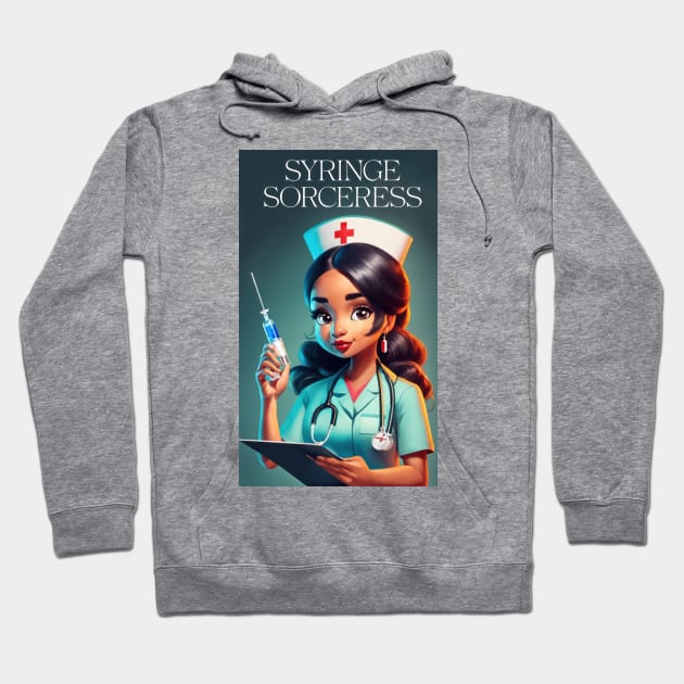 Syringe Sorceress Hoodie by TooplesArt